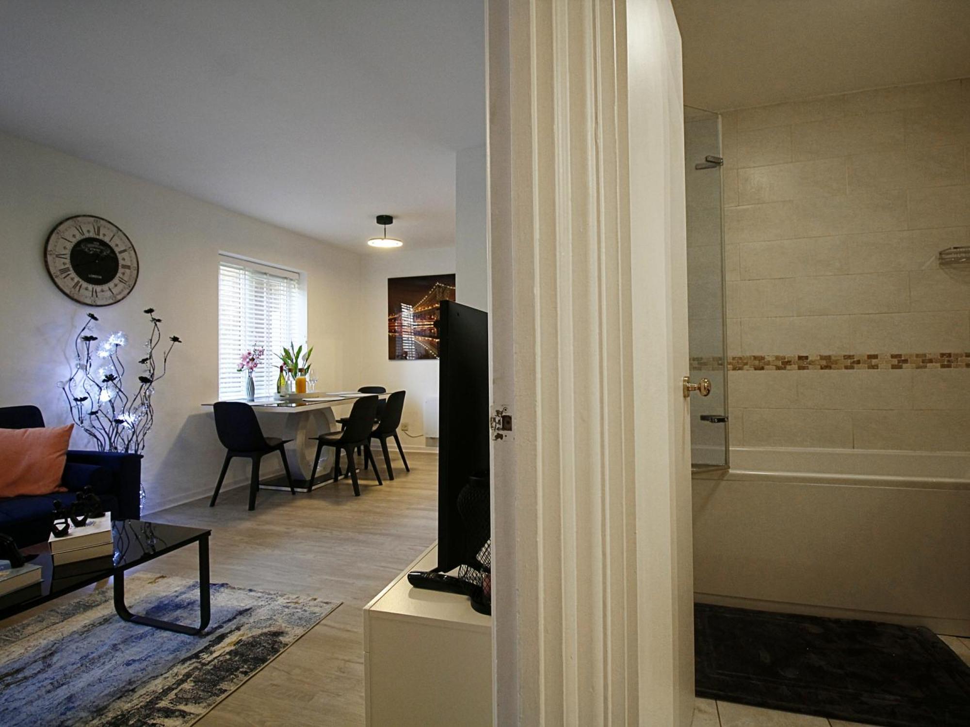 2Bdr Flat Rg1 - Free Open Parking Apartment Reading Exterior photo